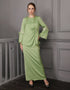 BAJU KURUNG KEDAH MODEN MARIETTE (KELLY GREEN)